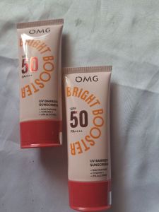 Omg sunscreen spf50 bright booster