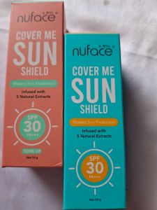 Nuface sunscreen spf30 tone up