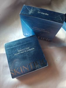 Skintific cushion shade vanila