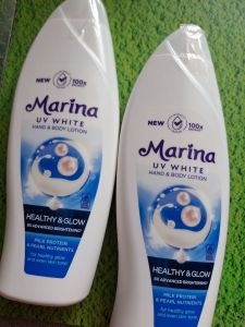 Marina body lotion uv white healtyglow 460ml