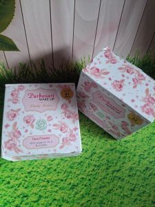 Purbasari face powder shade kuning langsat
