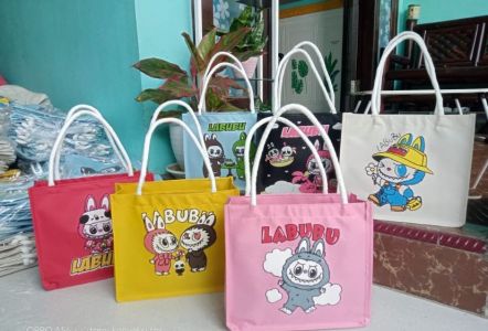 Tas totebag labubu