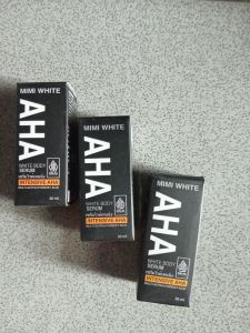 Mimi white AHA