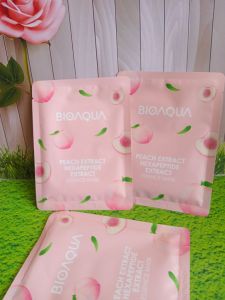 Bioaqua sheet mask PEACH EXTRACT 25gr