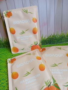 Bioaqua sheet mask SEA BUCKTHORN ARBUTIN 25gr