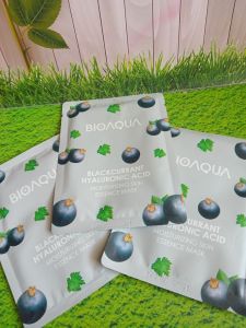 Bioaqua sheet mask BLACKCURRANT 25gr