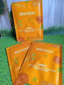 Bioaqua sheet mask CARROT 25gr