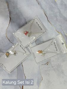 Kalung set isi 2