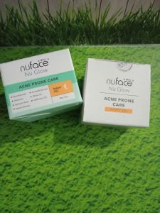 Nuface nu glow acne night cream 
