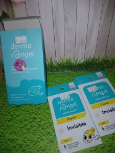 Derma angel acne patch day 