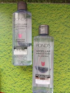 PONDS MICALER WATER ACTIVATED CHARCOAL 100ML