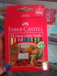 Pensil warna Faber castell bagus