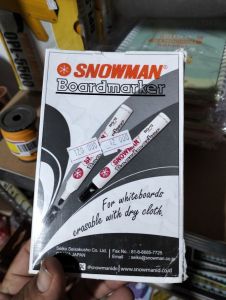 Snowman marker