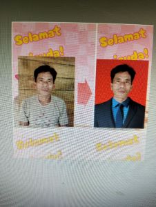 Edit ganti baju formal