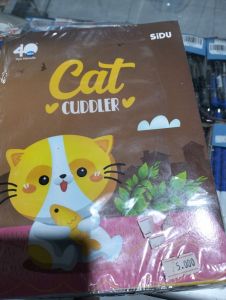 Buku tulis Cat cuddler