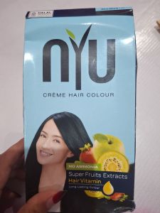 NYU HENNA HAIR COLOUR 30ML BLACK