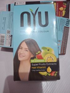 NYU HAIR COLOUR 30ml NATURAL BLACK