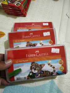 Krayon kotak faber castell 12 btg