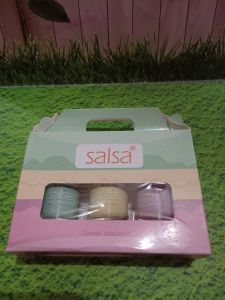 Salsa Nail Polish Paket Isi 3 Sweet Macaron