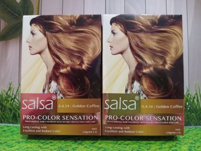 Salsa Pro Color Sensation S-4.34 Golden Coffee