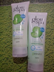 SHINZUI GLOW SPA EXFOLIATING GEL CICA