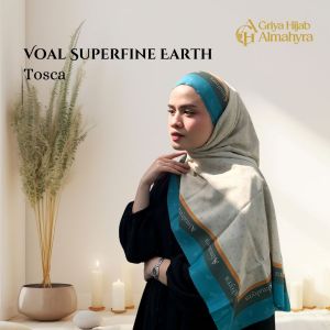 Voal Superfine Earth - Tosca