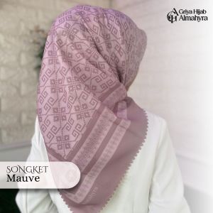 Tryspan Premium Songket - Mauve