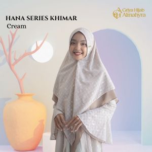Brokat mix Ceruty Hana Series - Cream