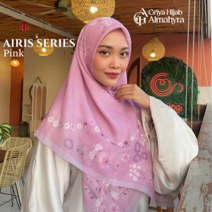 Dobby Strip Airish - Pink Muda