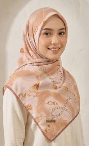 Chiffon Dobby Chain - Mauve