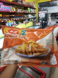 Rootz Crinckle Cut 900gr