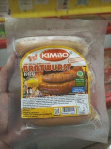 Kimbo Mini Bratwurst Keju 500gr
