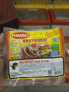 Kimbo Mini Bratwurst Lada Hitam 500gr