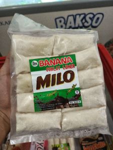 Banana Coklat Lumer Milo