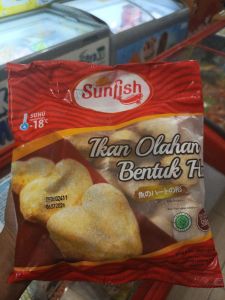 Sunfish Olahan Ikan Bentuk Hati 500gr