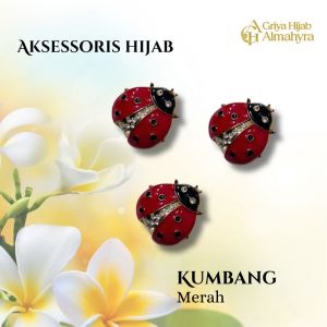 Bros Hijab Kumbang - Merah