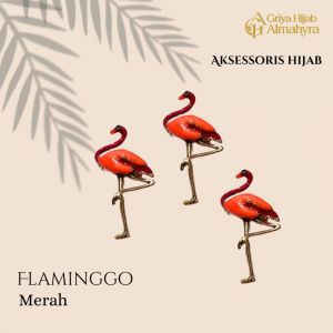 Bros Hijab Flaminggo - Merah