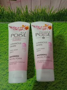 Poise Luminous White Facial Foam 100ml