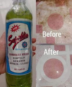 Cairan Pembersih kerak kamar mandi