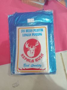 Jas hujan plastik