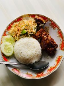 Ayam Bakar + Nasi