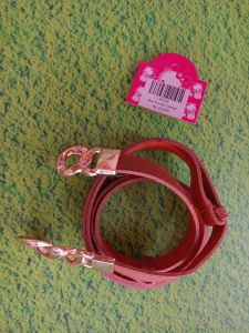 Ikat pinggang rantai coklat 