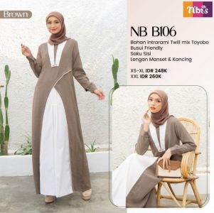 NB B106 BROWN XL