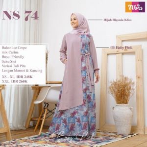 NS 074 BABY PINK L XL