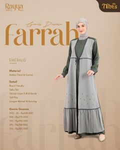 Nibras Rayya Series 2024  Farrah Gamis Emerald XXL
