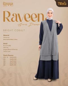 Nibras Rayya Series 2024  Raveena Gamis Cobalt Blue XS