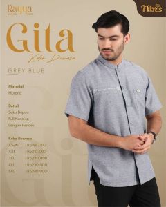 Nibras Rayya Series 2024  Gita Koko Gray Blue M