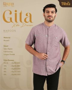 Nibras Rayya Series 2024  Gita Koko Maroon XL 