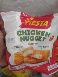 Fiesta chicken nugget