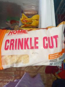 Kentang crinckle 